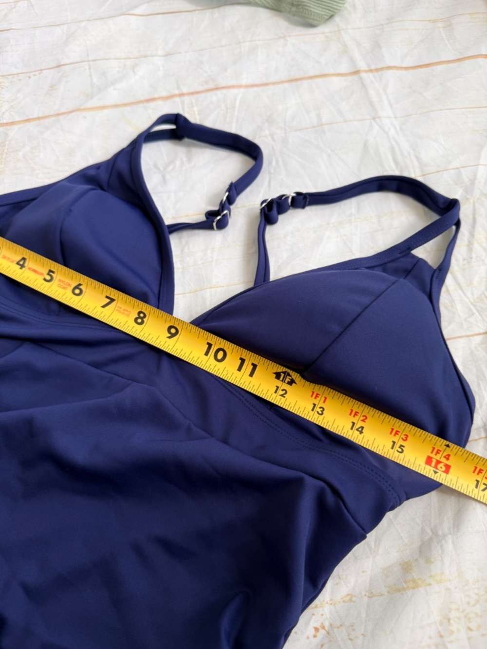 Cupshe | After Dark Soft Sculpt One-Piece Swimsuit | Size‎ Large | NWT - Picture 7 of 9
